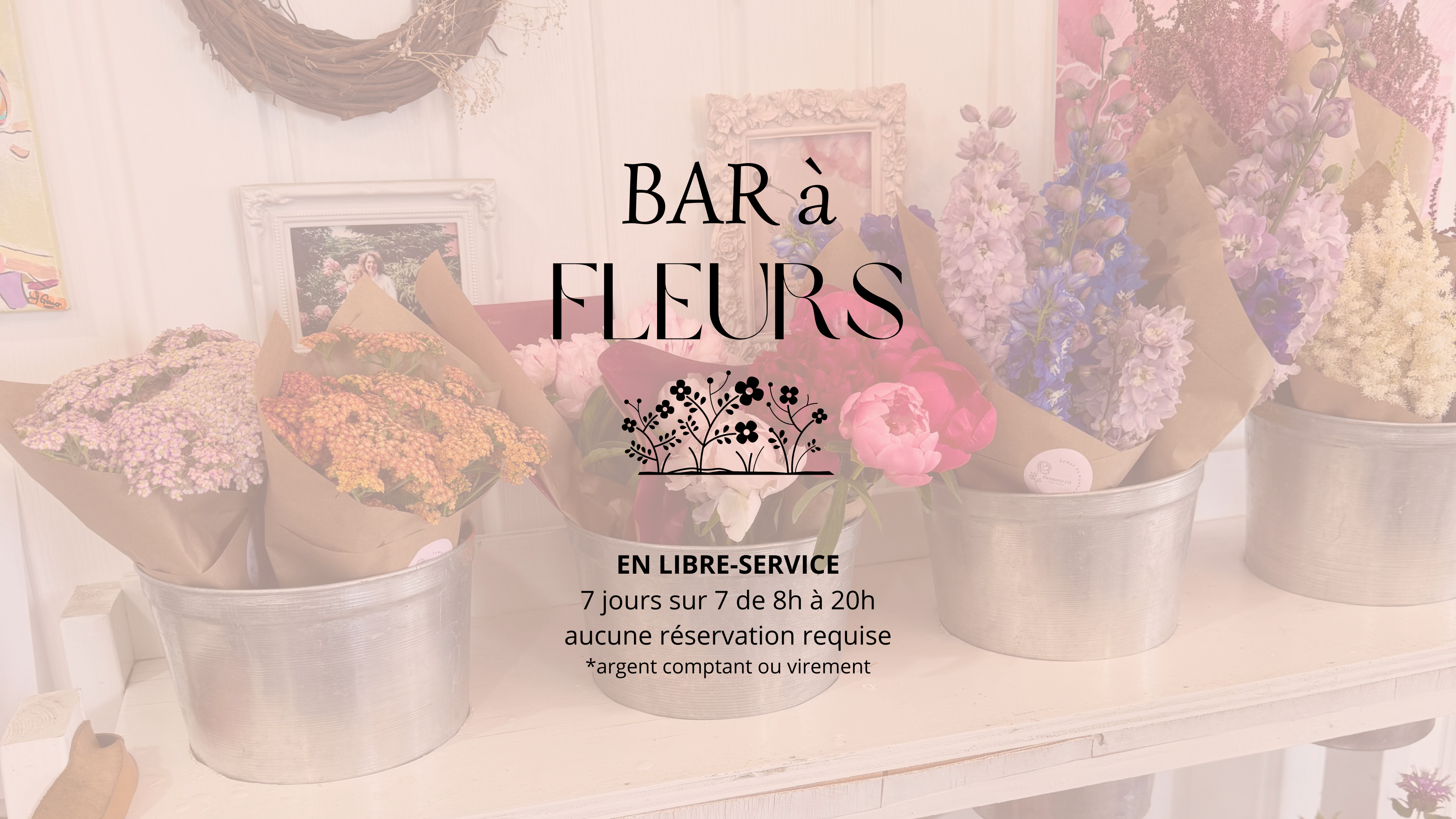 Pivoinerie Lili - Bar à fleurs